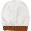 imageBeanies Women Satin Lined Beanie Winter Hats for Women Silk Lined Slouchy Beanie for Winter Warm Knit Cuffed Beanie HatDeep Orange