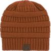 imageBeanies Women Satin Lined Beanie Winter Hats for Women Silk Lined Slouchy Beanie for Winter Warm Knit Cuffed Beanie HatDeep Orange