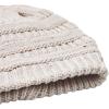 imageBeanies Women Satin Lined Beanie Winter Hats for Women Silk Lined Slouchy Beanie for Winter Warm Knit Cuffed Beanie HatLight Grey Mix