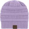 imageBeanies Women Satin Lined Beanie Winter Hats for Women Silk Lined Slouchy Beanie for Winter Warm Knit Cuffed Beanie HatLight Purple