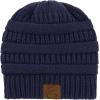 imageBeanies Women Satin Lined Beanie Winter Hats for Women Silk Lined Slouchy Beanie for Winter Warm Knit Cuffed Beanie HatNavy Blue