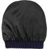 imageBeanies Women Satin Lined Beanie Winter Hats for Women Silk Lined Slouchy Beanie for Winter Warm Knit Cuffed Beanie HatNavy Blue
