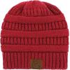 imageBeanies Women Satin Lined Beanie Winter Hats for Women Silk Lined Slouchy Beanie for Winter Warm Knit Cuffed Beanie HatRed