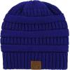 imageBeanies Women Satin Lined Beanie Winter Hats for Women Silk Lined Slouchy Beanie for Winter Warm Knit Cuffed Beanie HatRoyal Blue