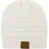 imageBeanies Women Satin Lined Beanie Winter Hats for Women Silk Lined Slouchy Beanie for Winter Warm Knit Cuffed Beanie HatY Whitepurplerose