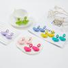 imageLove Heart Earrings for Women Girls Trendy Y2K Drop Earrings Colorful Cute Dangle Statement Earrings Fun Concert Earrings Halloween Mothers Day Birthday GiftLake Blue
