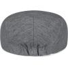 imageNewsboy Flat Cap Hats for Men  Vintage Ivy Cabbie Driving Fitted CapDeep Grey