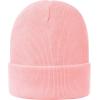imageSatin Lined Winter Beanie Hats for Women Knit Beanie Hat Slouchy Skull Caps Silk Lining Unisex HatsPink