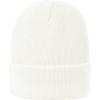 imageSatin Lined Winter Beanie Hats for Women Knit Beanie Hat Slouchy Skull Caps Silk Lining Unisex HatsWhite