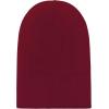 imageSatin Lined Winter Beanie Hats for Women Knit Beanie Hat Slouchy Skull Caps Silk Lining Unisex HatsWine Red