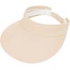 imageSun Hats for Women UV Protection Wide Brim 2 in 1 ZipOff Visor Summer Beach Hat Womens Packable Golf HatBeige