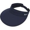 imageSun Hats for Women UV Protection Wide Brim 2 in 1 ZipOff Visor Summer Beach Hat Womens Packable Golf HatNavy