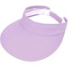 imageSun Hats for Women UV Protection Wide Brim 2 in 1 ZipOff Visor Summer Beach Hat Womens Packable Golf HatPurple