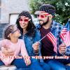 imageSun Visor Hats Cotton Sun Protection Cap Hats Visor HatAmerican Flag