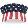 imageSun Visor Hats Cotton Sun Protection Cap Hats Visor HatAmerican Flag