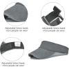 imageSun Visor Hats Cotton Sun Protection Cap Hats Visor HatGrey