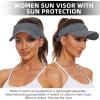 imageSun Visor Hats Cotton Sun Protection Cap Hats Visor HatGrey