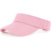 imageSun Visor Hats Cotton Sun Protection Cap Hats Visor HatHot Pink
