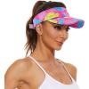 imageSun Visor Hats Cotton Sun Protection Cap Hats Visor HatMulticolor 01