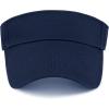 imageSun Visor Hats Cotton Sun Protection Cap Hats Visor HatNavy