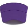 imageSun Visor Hats Cotton Sun Protection Cap Hats Visor HatPurple