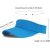 imageSun Visor Hats Cotton Sun Protection Cap Hats Visor HatRed