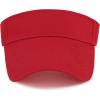 imageSun Visor Hats Cotton Sun Protection Cap Hats Visor HatRed