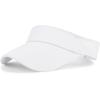 imageSun Visor Hats Cotton Sun Protection Cap Hats Visor HatWhite Black