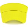 imageSun Visor Hats Cotton Sun Protection Cap Hats Visor HatYellow