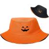 imageUnisex Athletic Bucket Hat Solid Colors Sun Hat with UV Protection for Outdoor Sports Packable Summer HatsHalloween Hat