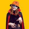imageUnisex Athletic Bucket Hat Solid Colors Sun Hat with UV Protection for Outdoor Sports Packable Summer HatsHalloween Hat