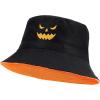 imageUnisex Athletic Bucket Hat Solid Colors Sun Hat with UV Protection for Outdoor Sports Packable Summer HatsHalloween Hat