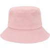 imageUnisex Athletic Bucket Hat Solid Colors Sun Hat with UV Protection for Outdoor Sports Packable Summer HatsPink
