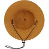 imageWaterproof Bucket Hat for Women Men Rain Hat Wide Brim Packable Sun Hat UV Protection Summer Beach Fishing Hiking Safari HatDeep Yellow