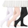 White&ballet Pink&black-3 Pairs