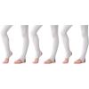 imageAmerican Trends Dance Tights for Girls Ballet Tights Stirrup Soft Soft LeggingsZ 3 Pairswhite