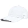 imageAmerican Trends Men Women Baseball Cap Adjustable Dad Hat Breathable Waterproof Colorful Cap HatWhite