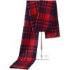 imageAmerican Trends Mens Winter Scarf Cashmere Feel Soft Warm Scarves Winter Gifts for MenRed  Navy