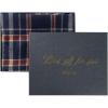 Navy & Beige & Red + Gift Box