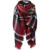Deep Red & Navy
