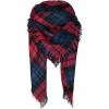 Scarf- Red Navy