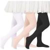 White&peach Pink&black-3 Pairs