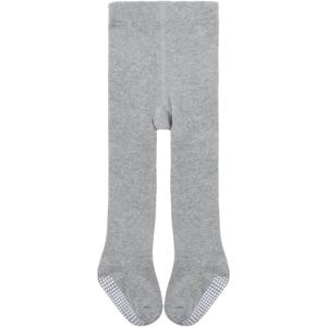 imageAmerican Trends Baby tights with Non Slip Grips Newborn Socks Infant Leggings Ultra Soft StockingsGrey With Grips