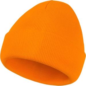 imageAmerican Trends Beanie Hat for Men Women Smile Face Beanies Knit Soft Cute Skull Beanie HatsOrange