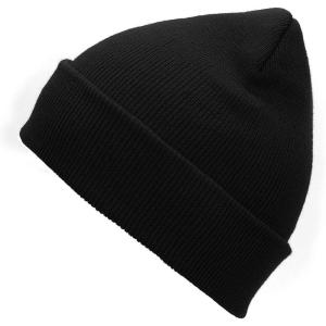 imageAmerican Trends Beanie Hats for Men Winter Hats Fisherman Beanie Slouchy Beanie Soft Skull Caps Knit HatsA Black