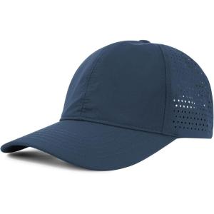 imageAmerican Trends Men Women Baseball Cap Adjustable Dad Hat Breathable Waterproof Colorful Cap HatNavy