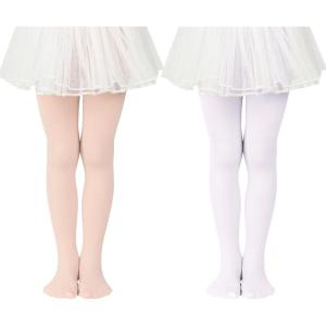 imageBallet Dance Tights for Girls Athletic Leggings Toddler Grinch Pants Soft Baby Girls Tights Stretchy InfantWhitepink