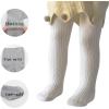 imageAmerican Trends Baby Soft Tights Cable Knit Baby Leggings Toddler Tights Winter Socks for Girls Newborn Stockings for BoysKnit White