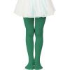 imageBallet Tights for Girls Dance Tights Toddler Girls Leggings Ultra Soft Kids School Uniform Stretchy Tights1 Pack Dark Green