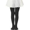 imageGirls Ballet Dance Tights for Toddler Baby Soft Athletic Leggings Infant Elastic Dance Tights for GirlsBlack